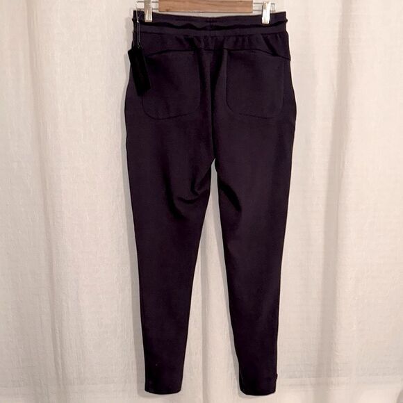 ALPHALETE M Identity Deep Purple Plum Brushed Cotton Jogger Athletic Pants - Picture 2 of 13